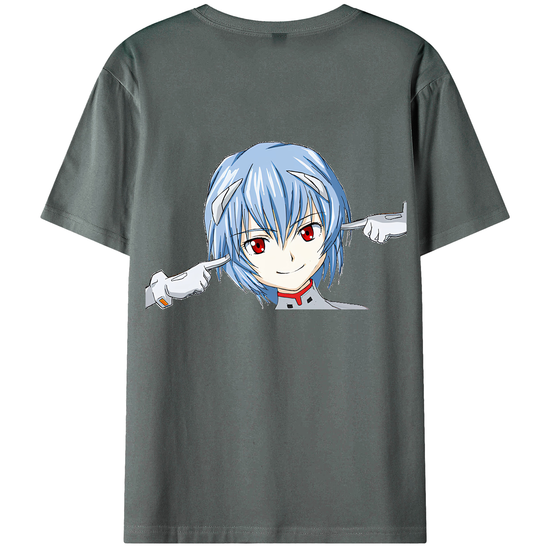 （画像用） EVA 新世紀エヴァンゲリオン 綿100％半袖Tシャツ（背面プリント）